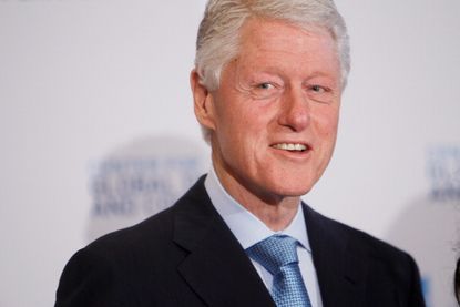 Bill Clinton not looking like he used to. 