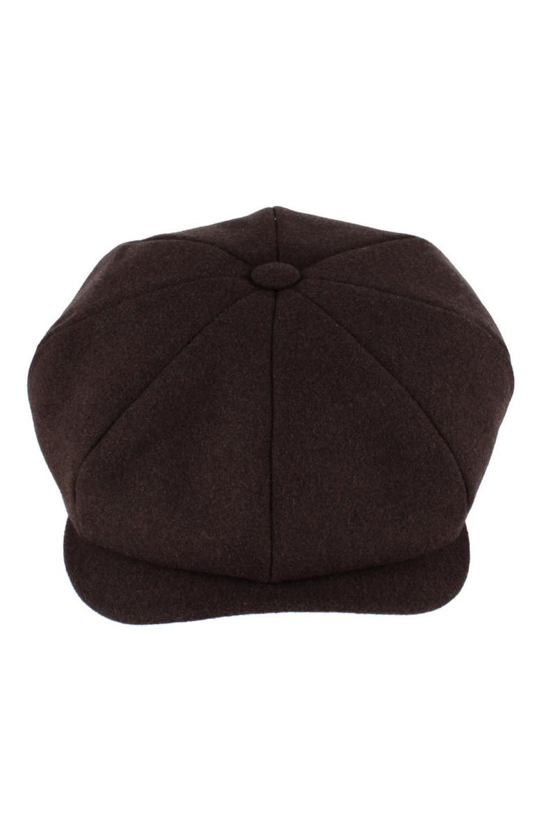Men's Classic Retro Newsboy Cap With Curved Peak