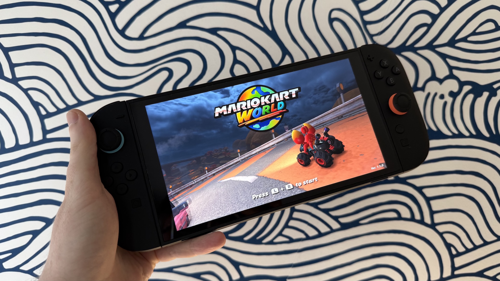 Images of the Nintendo Switch 2 at home