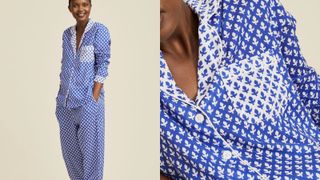 Aspiga cotton pyjamas are some of the best pajamas for night sweats