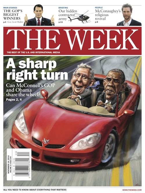 Check out a sneak peek of this week&amp;#039;s cover of The Week magazine