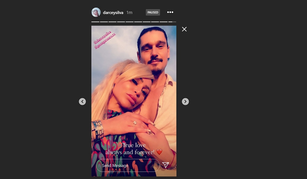 Darcey Silva And Georgi Rusev Via Darcey's Instagram