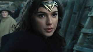 Diana in Wonder Woman before fighting in No Man's Land.