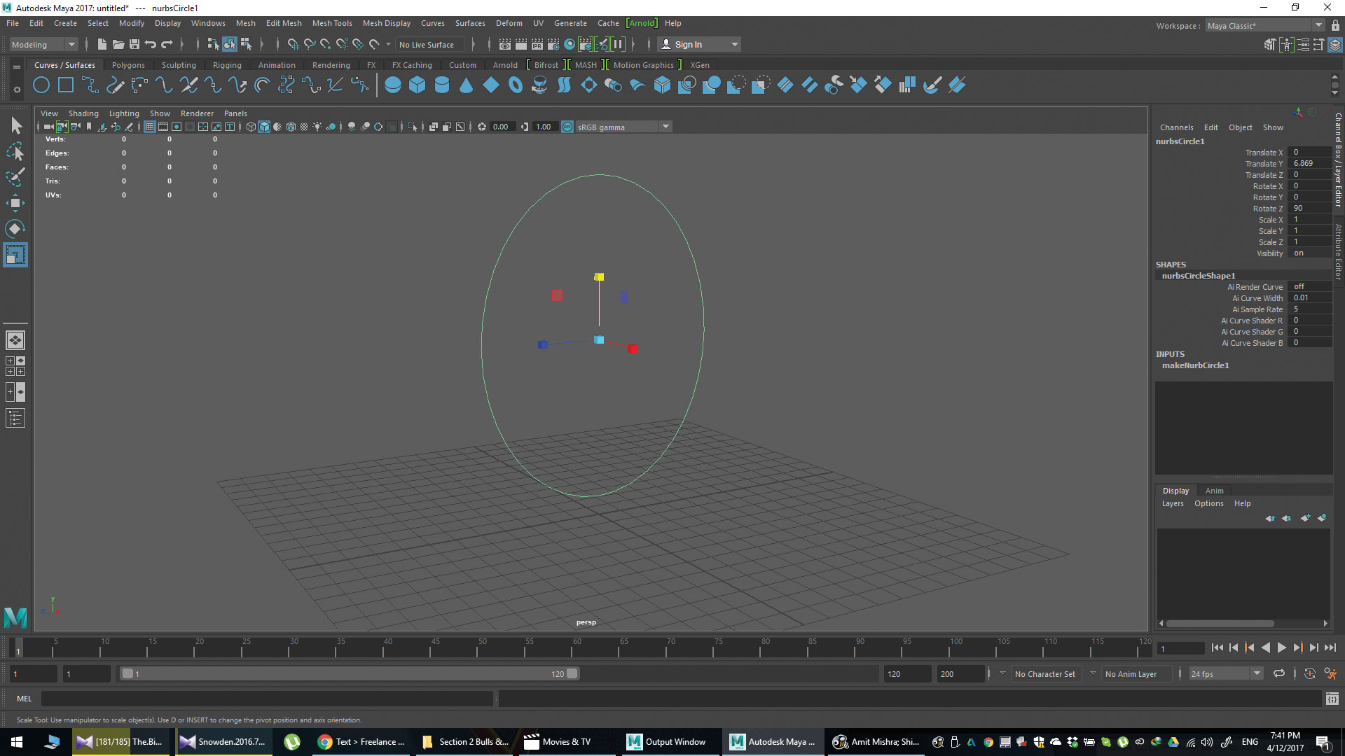 It all starts with a simple circle