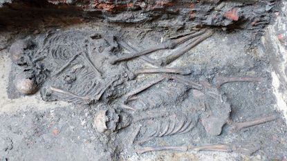 A burial site