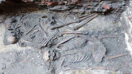 A burial site