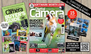 Image of Digital Camera magazine issue 278 and the bonus gifts available with it