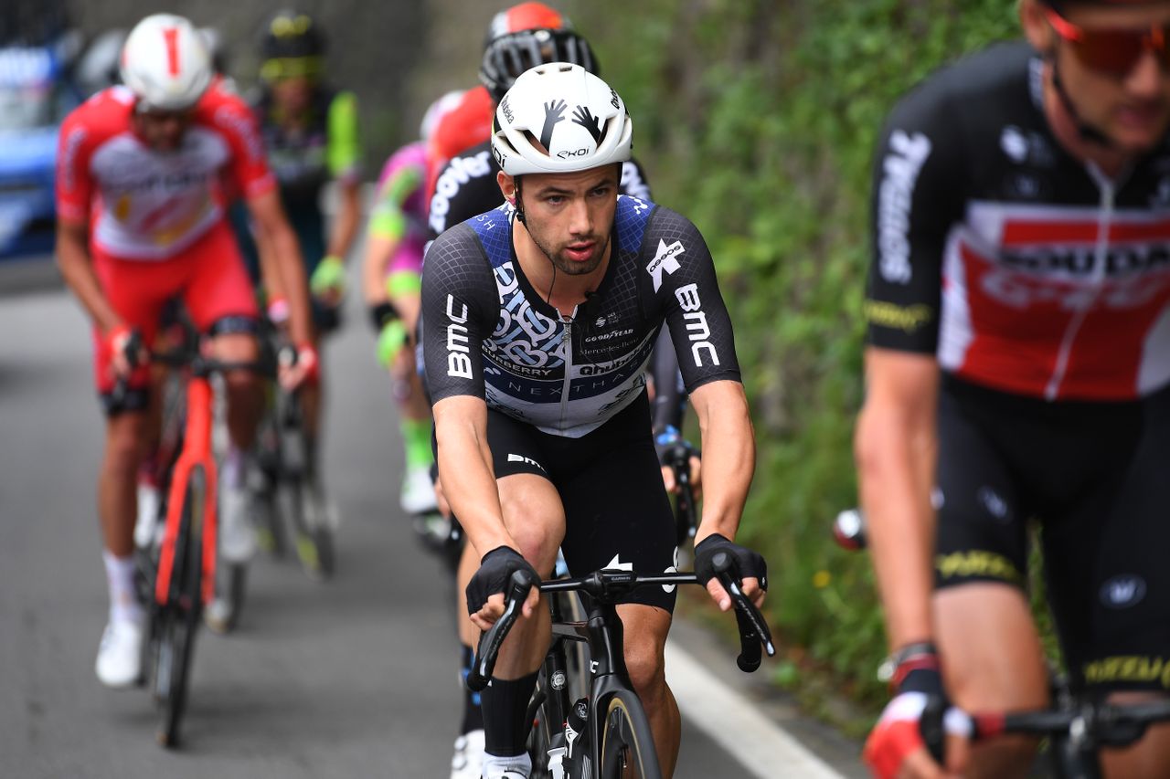 Victor Campenaerts riding Il Lombardia 2021