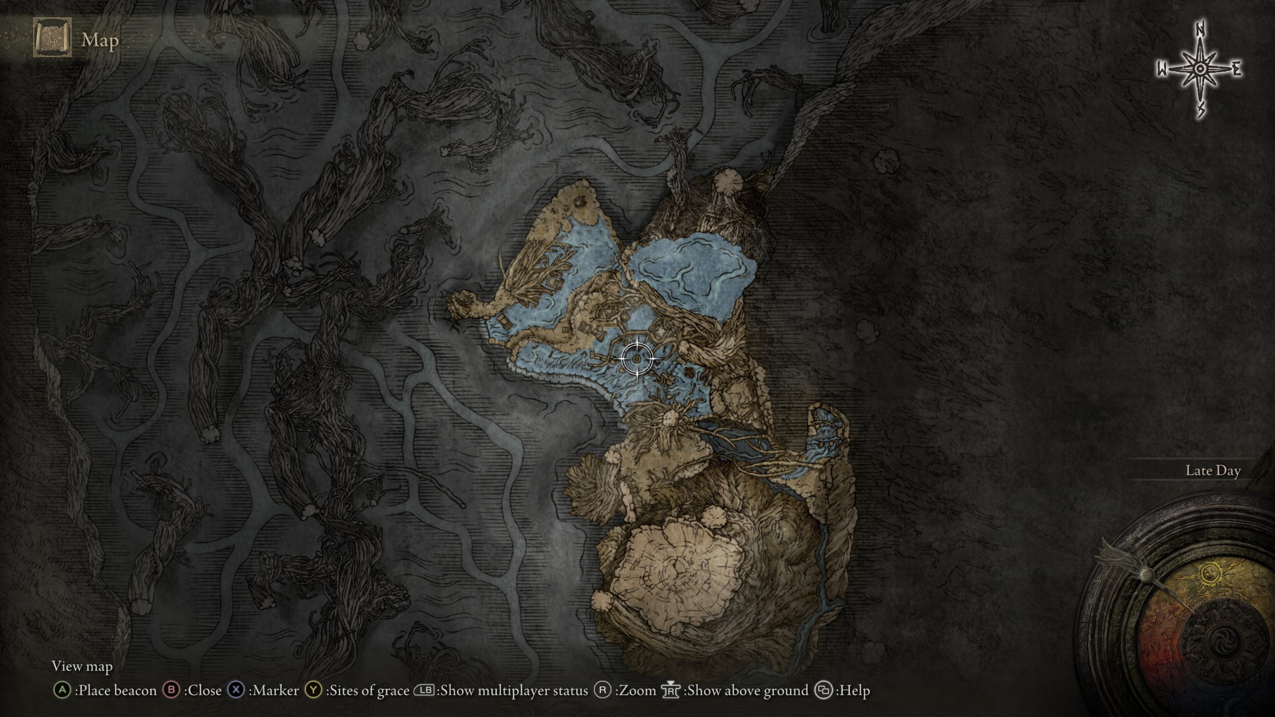 Elden Ring Deeproot Depths map fragment