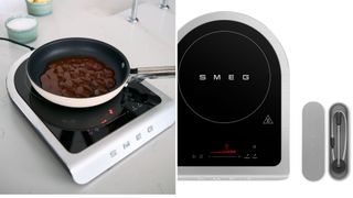 Smeg portable induction hob during testing