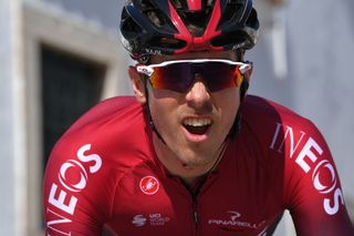 TAVIRA PORTUGAL FEBRUARY 21 Start Rohan Dennis of Australia and Team INEOS Faro Village during the 46th Volta ao Algarve 2020 Stage 3 a 2019Km stage from Faro to Tavira VAlgarve2020 on February 21 2020 in Tavira Portugal Photo by Tim de WaeleGetty Images