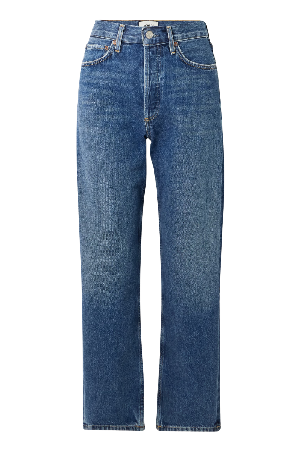 &#039;90s High-Rise Straight-Leg Jeans