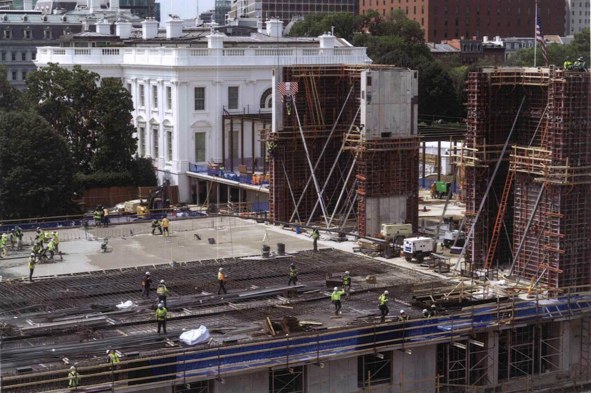 white house ballroom design