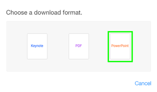 convert keynote to powerpoint windows