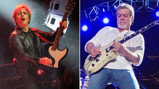 Billie Joe Armstrong and Eddie Van Halen