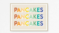 GeminiPrintsWallArt Pancakes Wall Art Print | £3.65 at Etsy