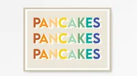 GeminiPrintsWallArt Pancakes Wall Art Print | £3.65 at Etsy