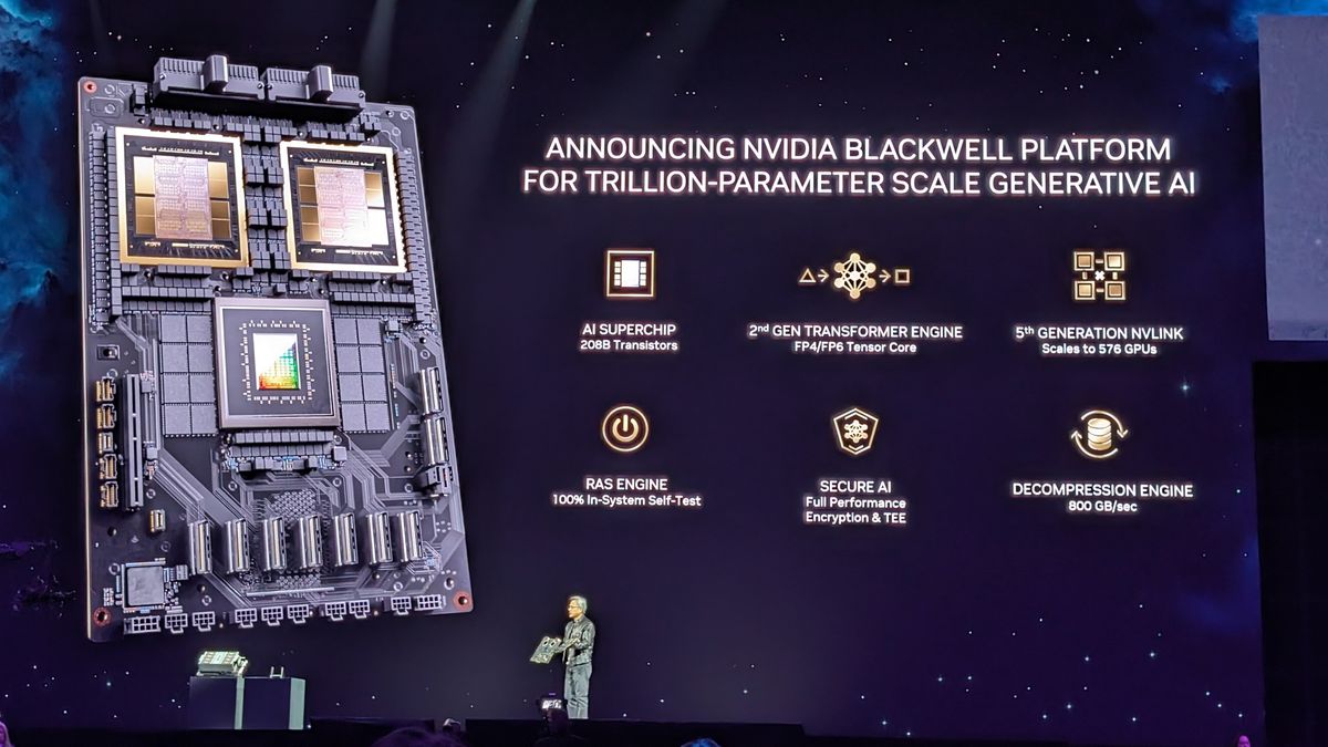  "The world's most powerful chip" — Nvidia says its new Blackwell is set to power the next generation of AI 