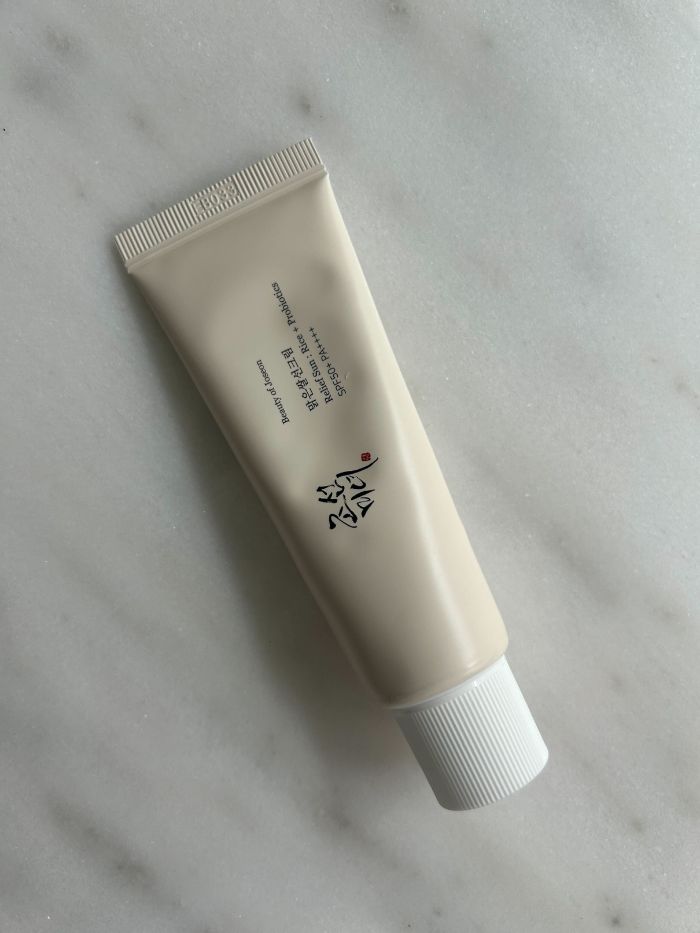 The Beauty Of Joseon SPF on a marble table