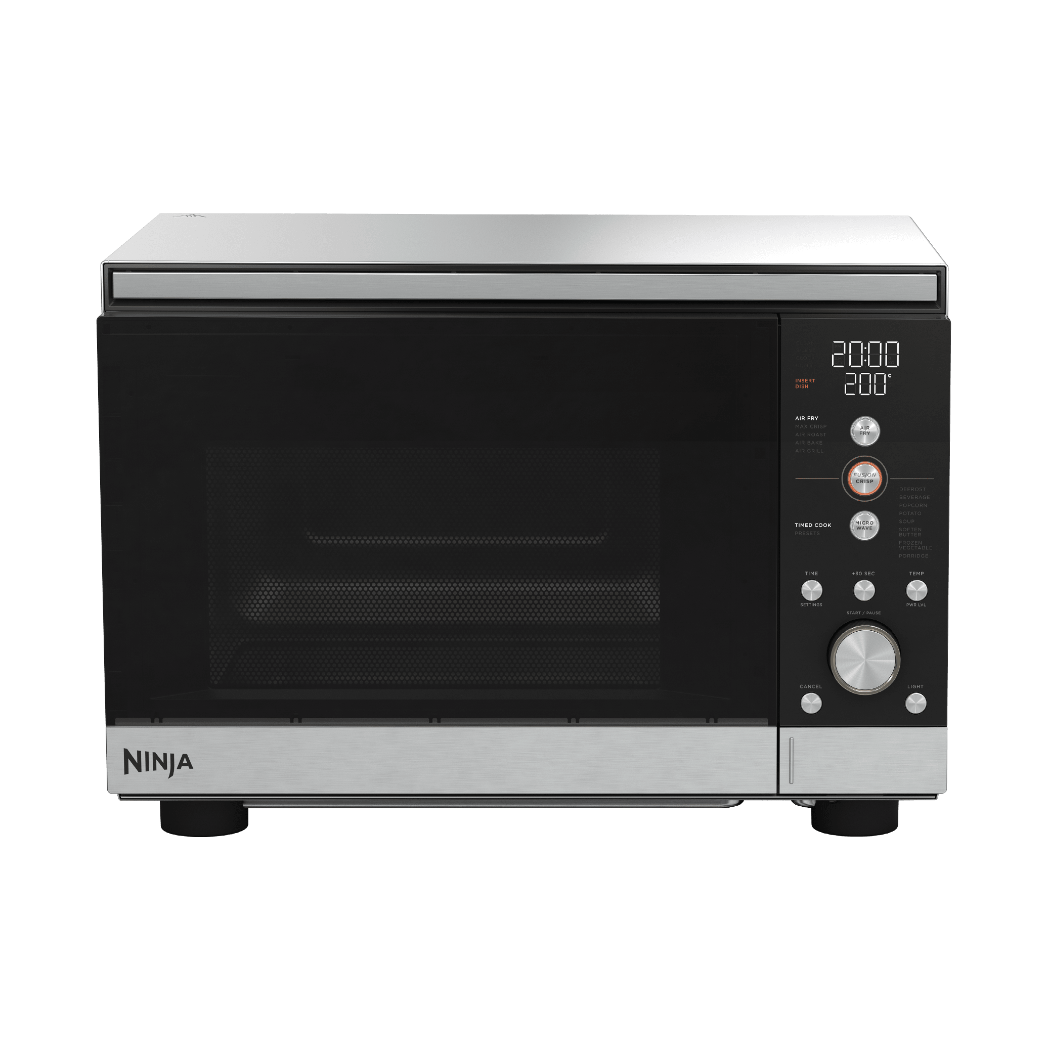 Ninja Crispi Microwave, Air Fryer &amp;amp; Oven - Silver