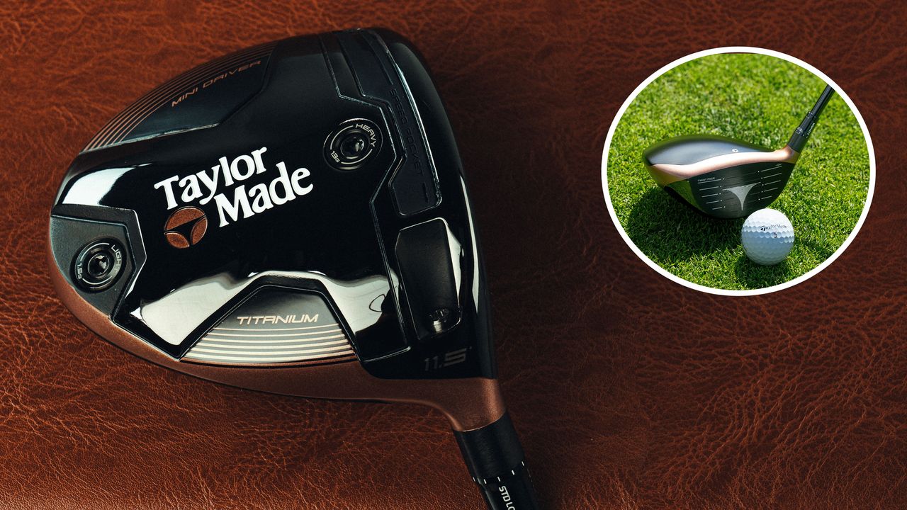 Photo of the TaylorMade BRNR Mini Driver Copper