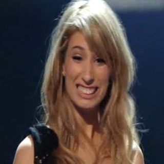 Stacey Solomon appeared quite pleased to have made it through to next week's show!