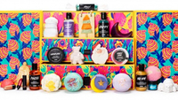 Lush bath bomb advent calendar