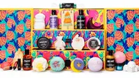 Lush bath bomb advent calendar