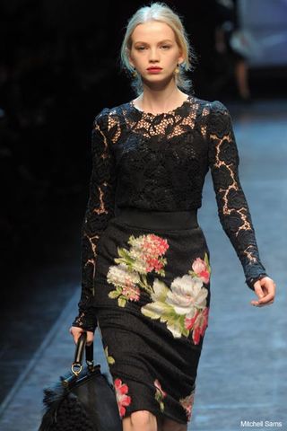 Dolce & Gabbana A/W 2010, Milan Fashion Week