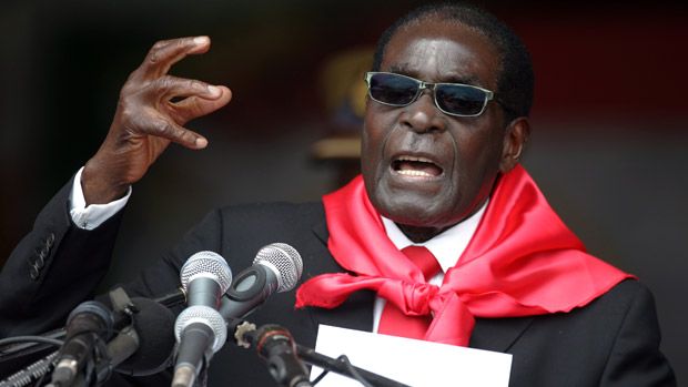 Zimbabwe&amp;#039;s President Robert Mugabe