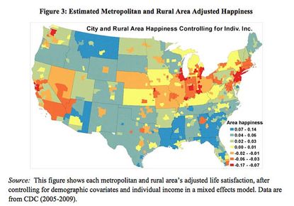 New York is America's 'unhappiest city' &mdash; and the 5 happiest are in one unexpected state