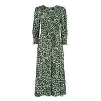 Clouded Leopard Shirred Dress, £149 | Whistles