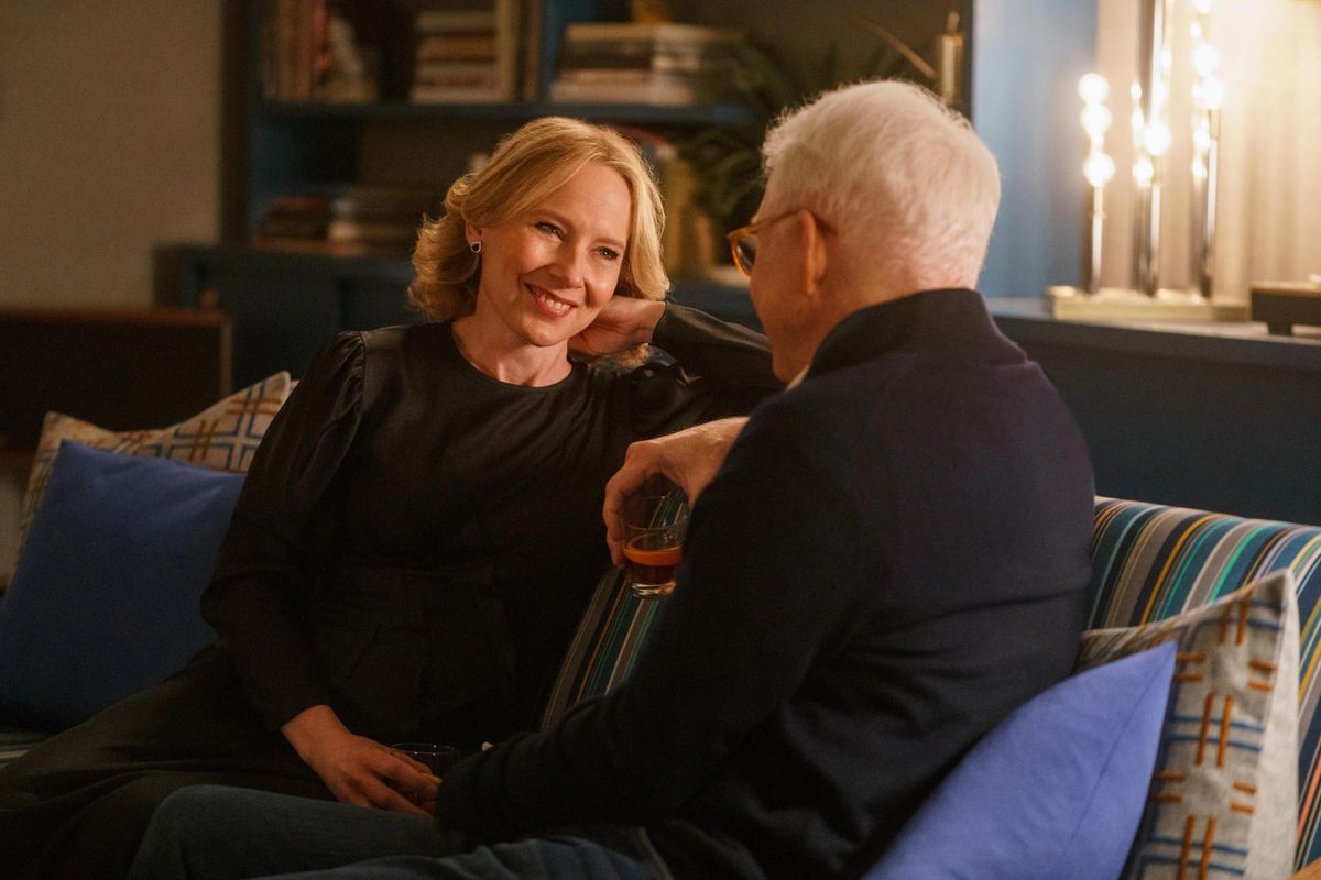 Amy Ryan and Steve Martin in &#039;Only Murders in the Building&#039;.