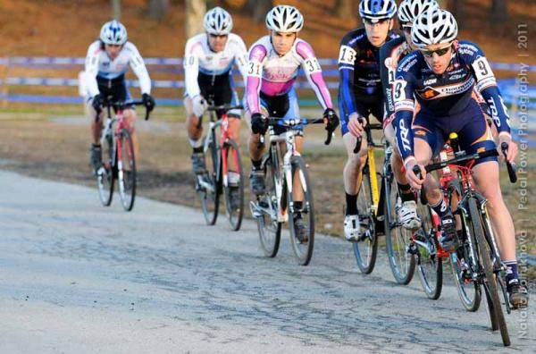 Nick Keough leads the chase