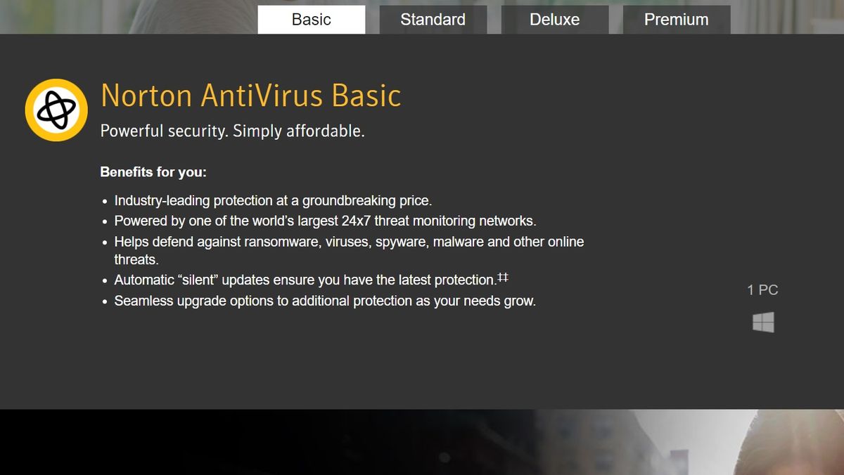 norton antivirus for pc sunscriltion