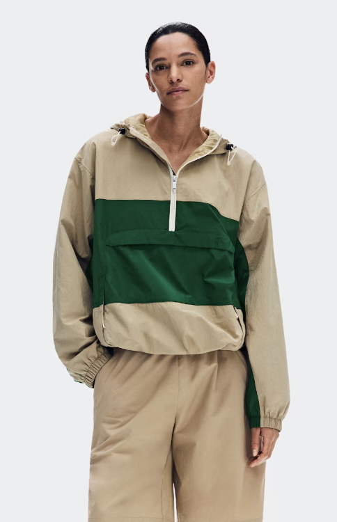 On, Half-Zip Anorak Kasha