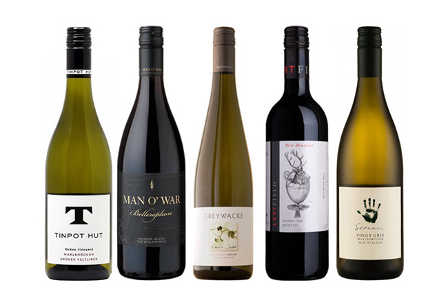 New Zealand wines