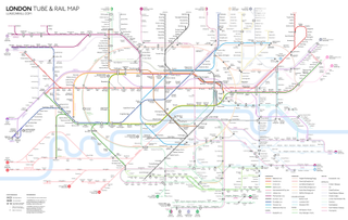 London overground map image