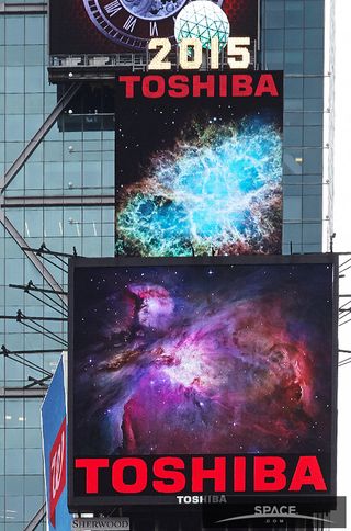 Orion Nebula in Times Square