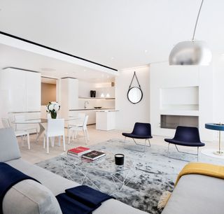 Soho Street Open Plan Lounge Featuring Bespoke Interior Design By Edward Philips