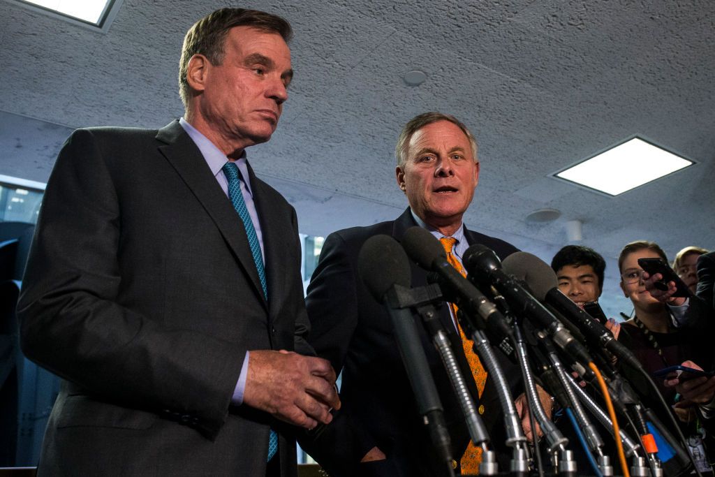 Sens. Mark Warner and Richard Burr