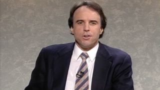 Kevin Nealon speaks on Weekend Update.