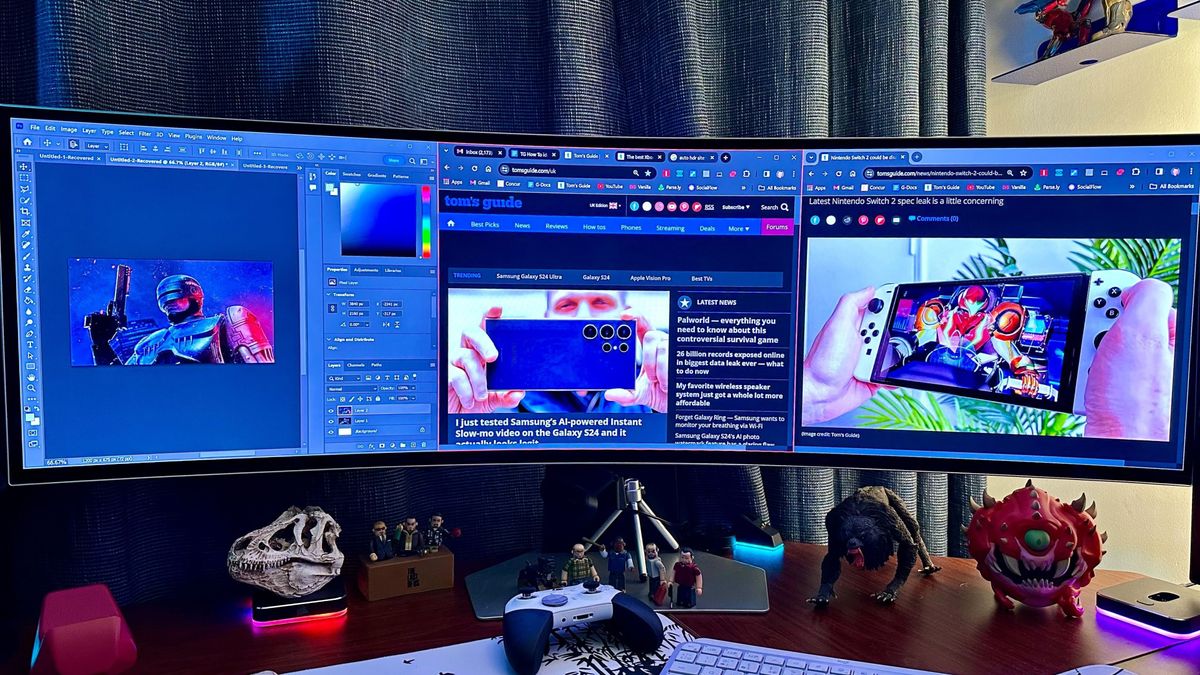 I bought an ultrawide monitor for productivity, and here's what I learned