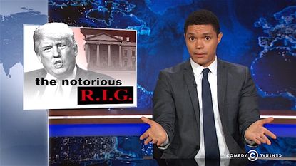 Trevor Noah says Donald Trump is right about election rigging