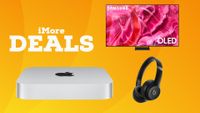 Memorial Day banner showing Mac mini, Beats Solo 4 and Samsung TV