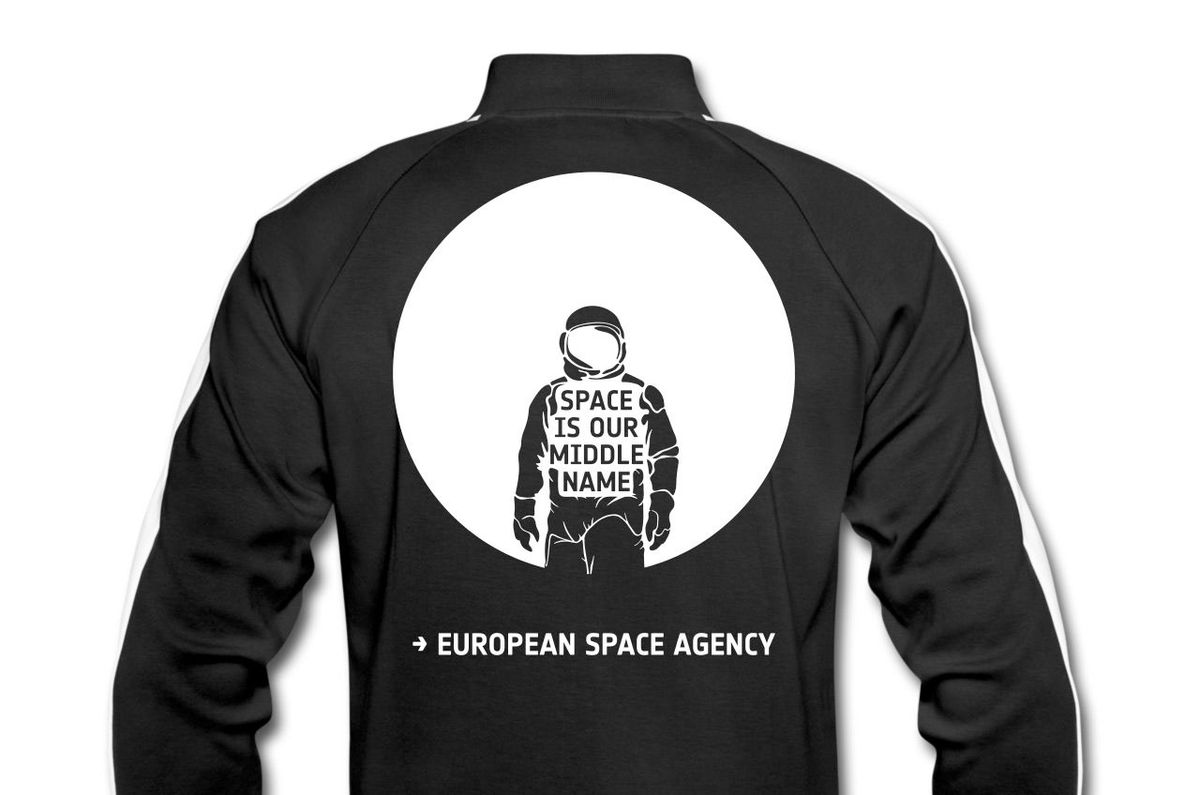 Sweat à Capuche ESA Mission Hera - Agence Spatiale Européenne, Coupe Classique, Col Tissé - 241g - 2