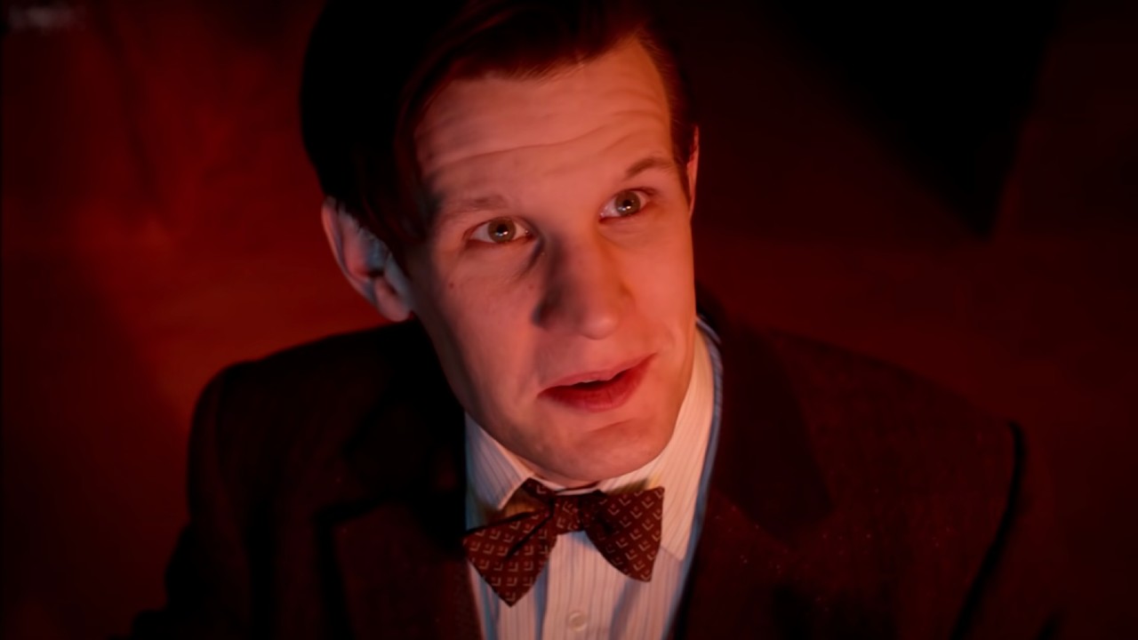 Matt Smith como el Doctor en Doctor Who