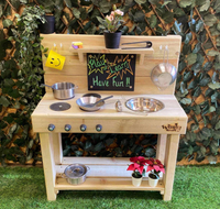 WoodyCraftWakefield Mud Kitchen | £100 at Etsy