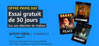 Amazon Prime Video - 6 chaînes gratuites|1 mois offert