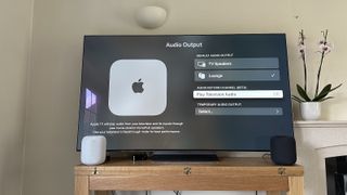 Apple HomePod 2 with LG G2